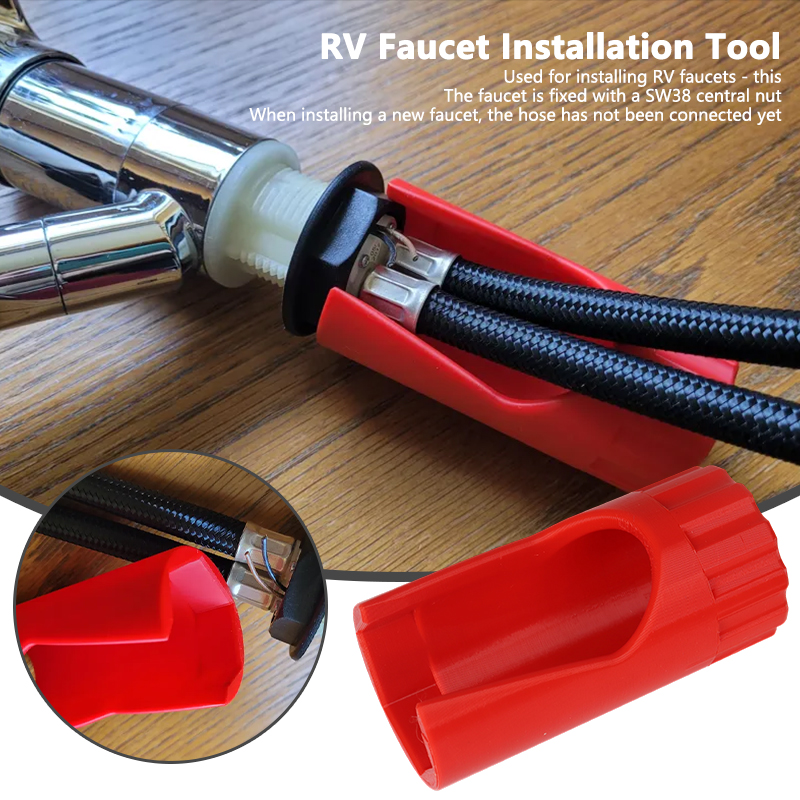 Kitchen - Basin Faucet Base Screw Fastener Fixing