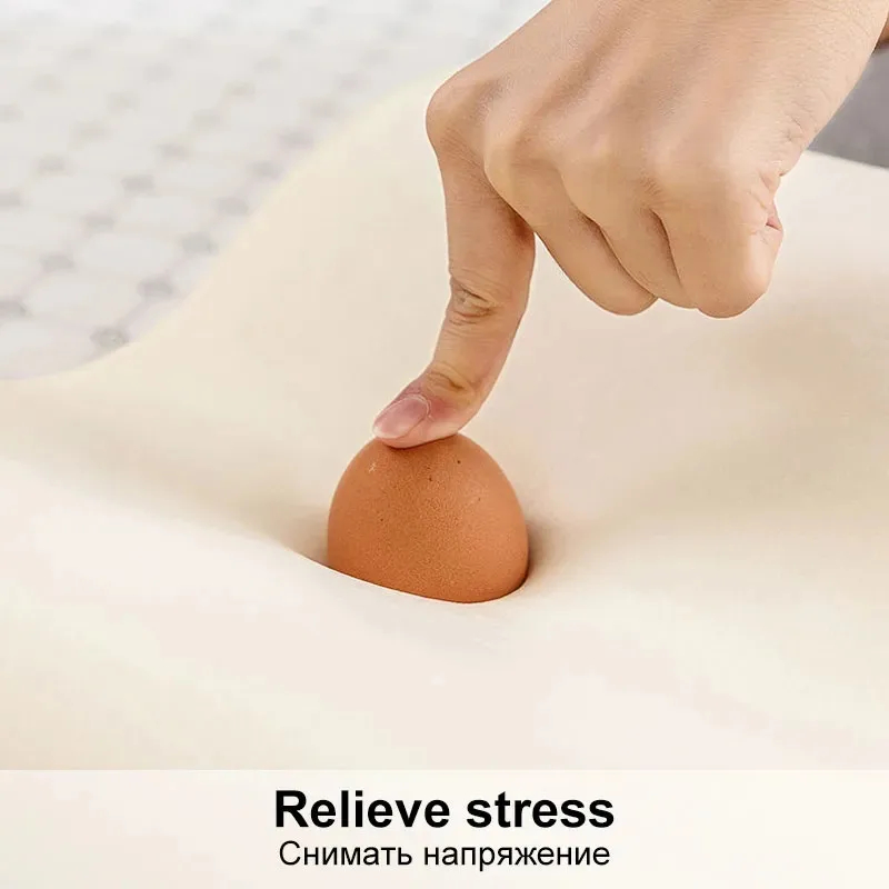 Memory Cotton Pillow for Sleep - Memory Foam Orthopedic Pillow Neck Pain ulasan dan harga