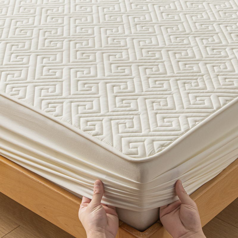 1Pc Waterproof Mattress Cover  - Waterproof Mattress Protector Breathable ulasan dan harga