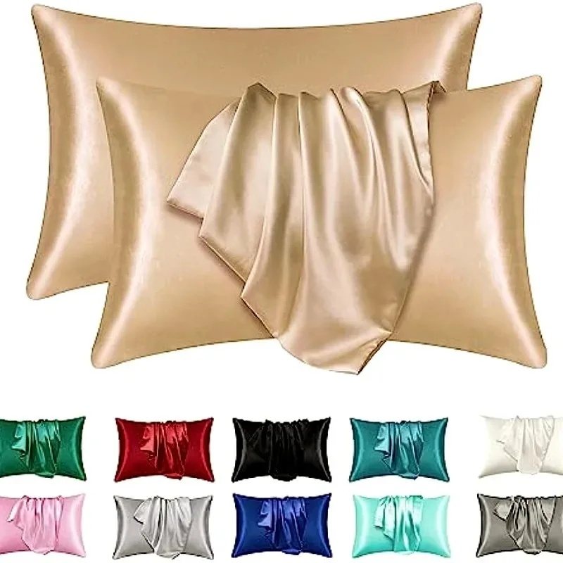 Satin Silk Pillowcase for Hair - Satin Silk Pillowcase Hair Skin ulasan dan harga
