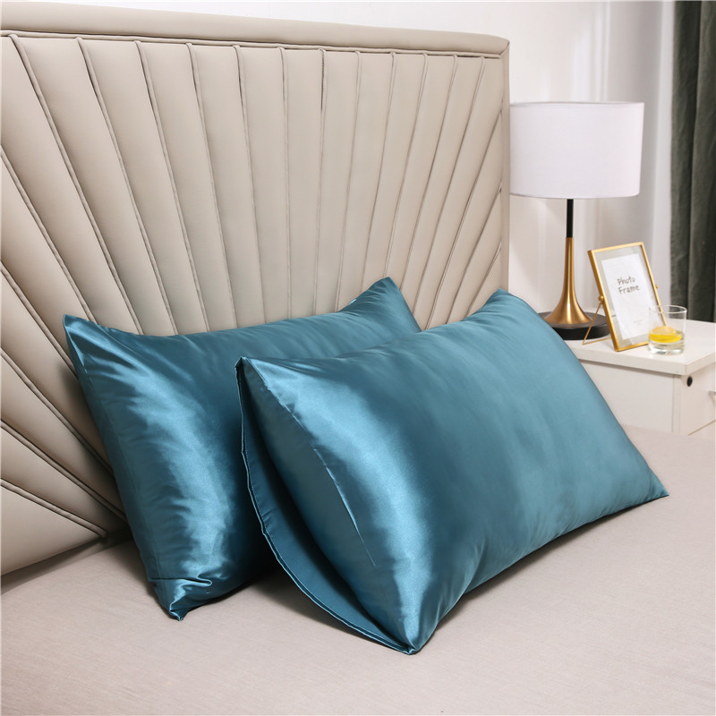 1/2pcs Satin Silk Pillowcase f - Satin Silk Pillowcase Hair Skin ulasan dan harga