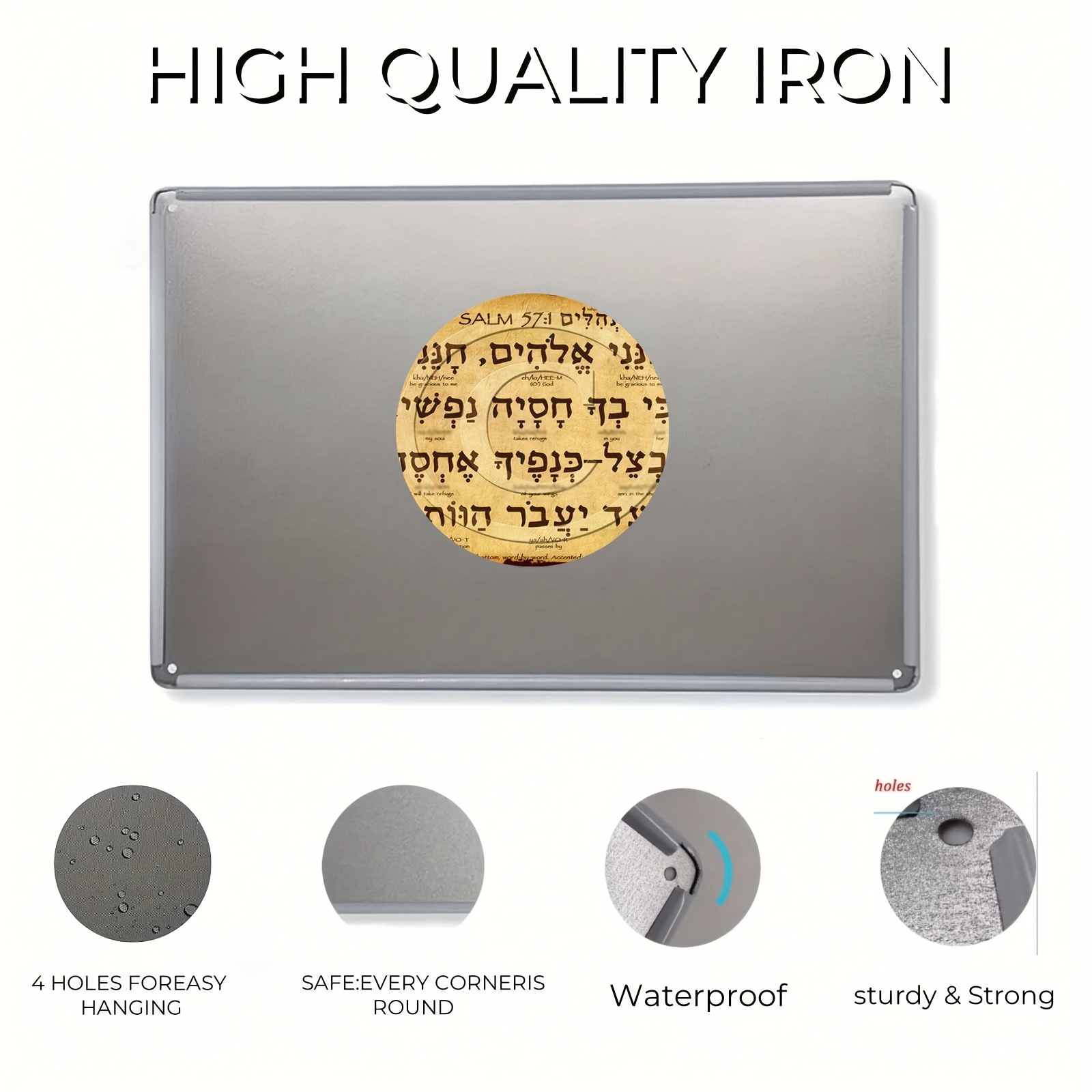 CIFBUY Vintage Aluminum Wall A - Home Decor ulasan dan harga