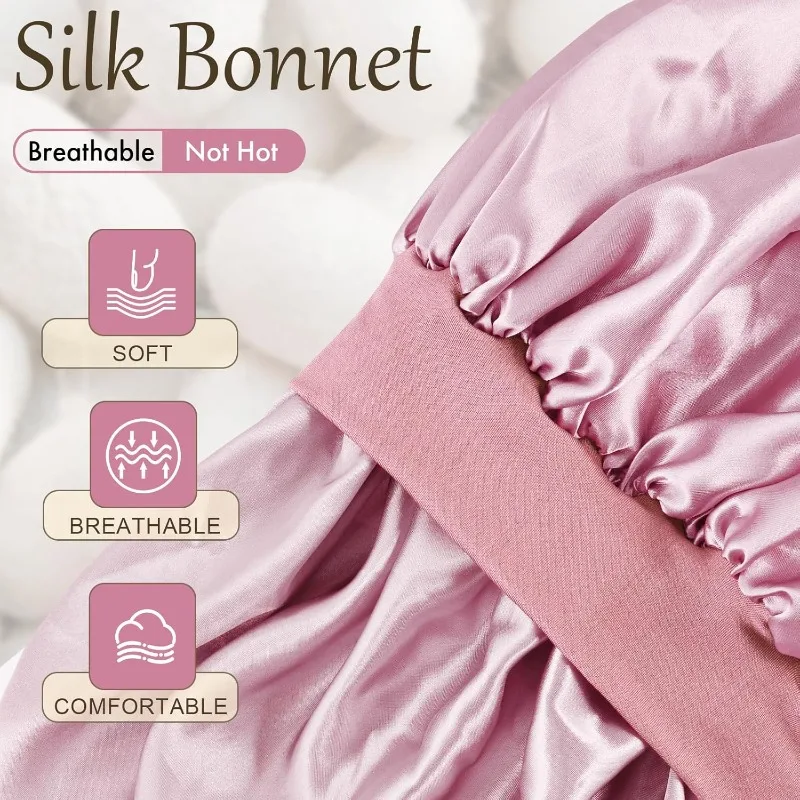 2PCs Silk Pillowcase & Satin B - Satin Silk Pillowcase Hair Skin ulasan dan harga