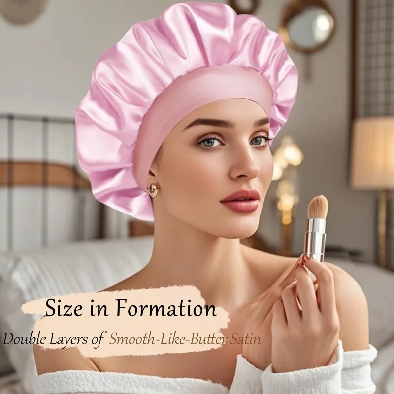 2PCs Silk Pillowcase & Satin B - Satin Silk Pillowcase Hair Skin ulasan dan harga