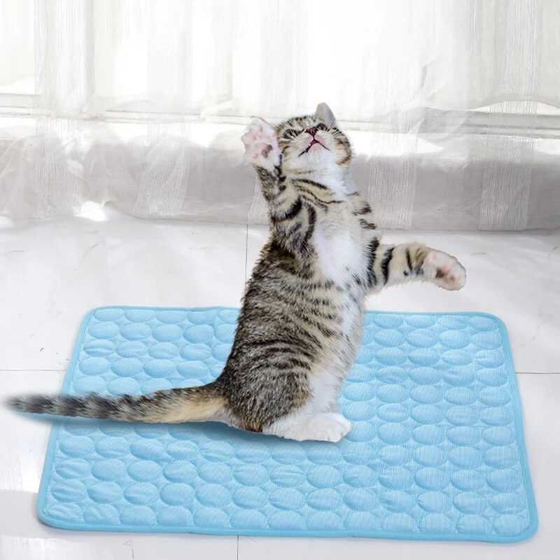 Pet Ice Mats Summer Cat Dog So - Cooling Blanket Hot Sleepers ulasan dan harga