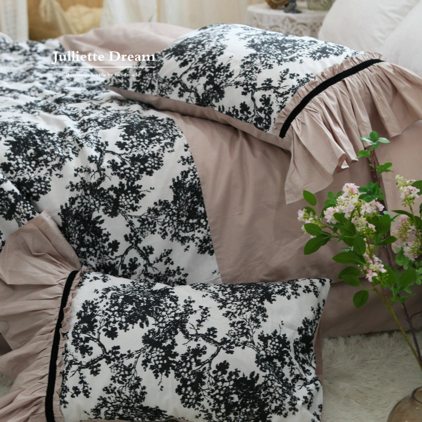Christy French Style Princess  - Aesthetic Floral Duvet Cover ulasan dan harga