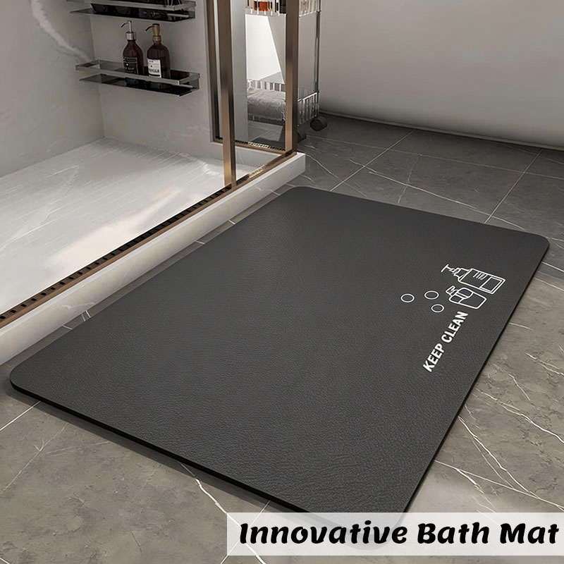 Diatomite Bath Mat Bathroom Ab - Quick Dry Diatomite Bath Mat ulasan dan harga