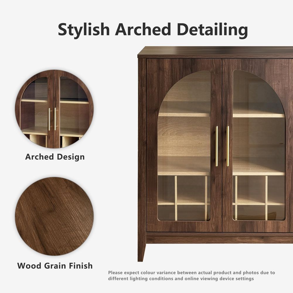 Tall Storage Cabinet Fluted Pa - Kitchen ulasan dan harga