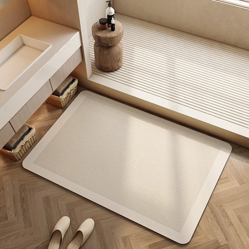 Bathroom Floor Mat Diatomite S - Quick Dry Diatomite Bath Mat ulasan dan harga