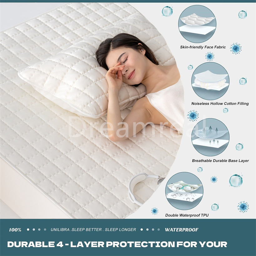 Waterproof Mattress Protector  - Waterproof Mattress Protector Breathable ulasan dan harga
