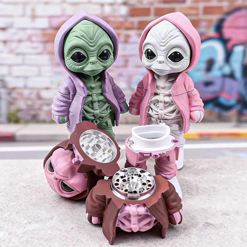 Funny Alien Herb Grinder Spice - Kitchen ulasan dan harga