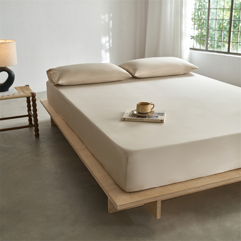 100% Mulberry Silk Fitted Shee - Fitted Bed Sheets Deep Pocket ulasan dan harga