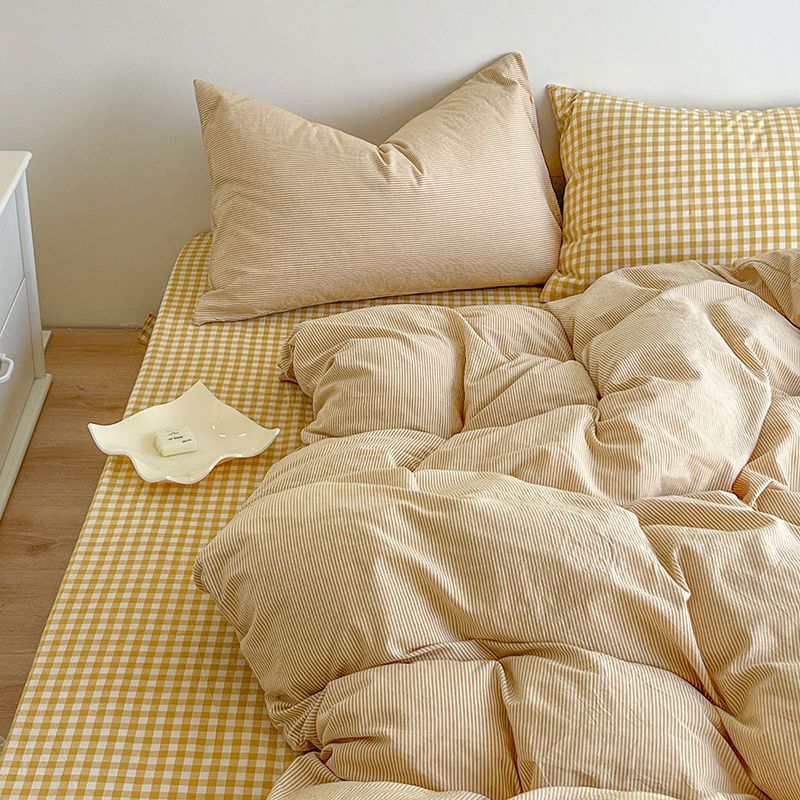 Nordic Duvet Cover Set with Zi - Duvet Cover Sets With Zipper ulasan dan harga