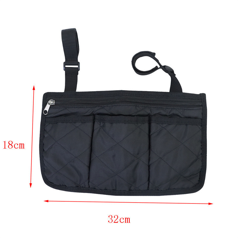 Multi-Pocket Wheelchair Side S - Storage & Organization ulasan dan harga