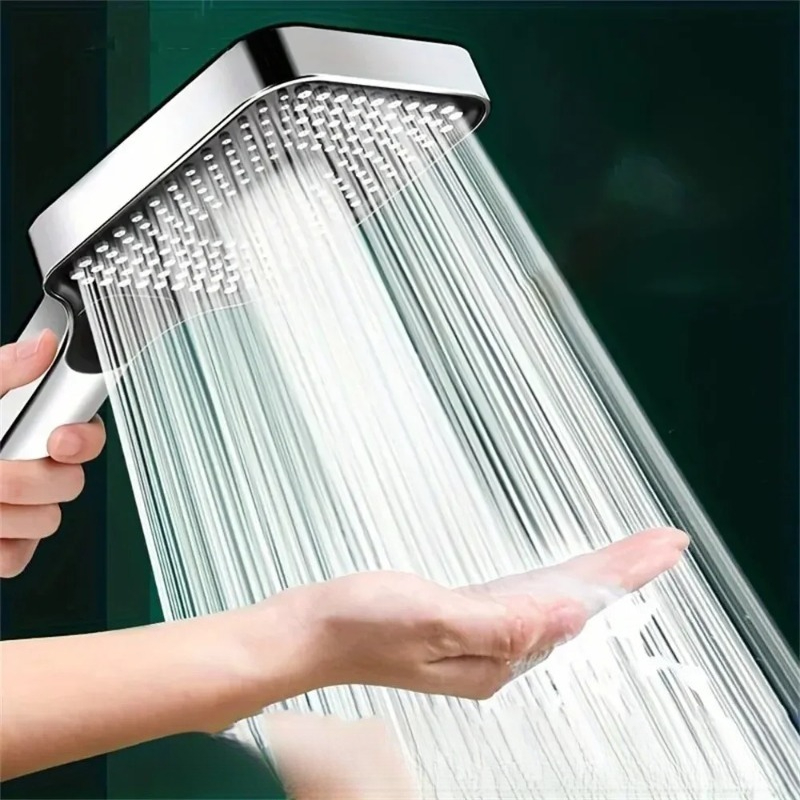 Square Handheld Showerhead 3 S - High Pressure Shower Head Handheld ulasan dan harga