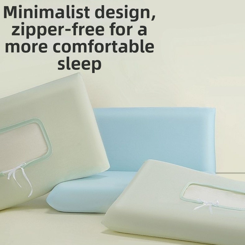 New Ice Feel Silk Pillowcase P - Satin Silk Pillowcase Hair Skin ulasan dan harga