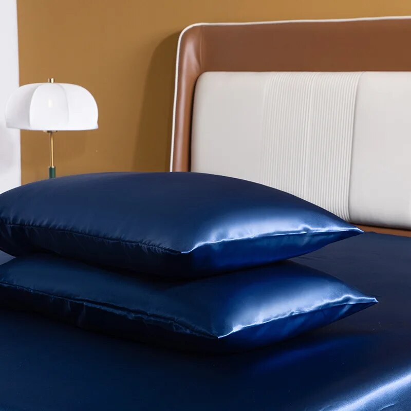 1pcs Pillowcase for Hair and S - Satin Silk Pillowcase Hair Skin ulasan dan harga