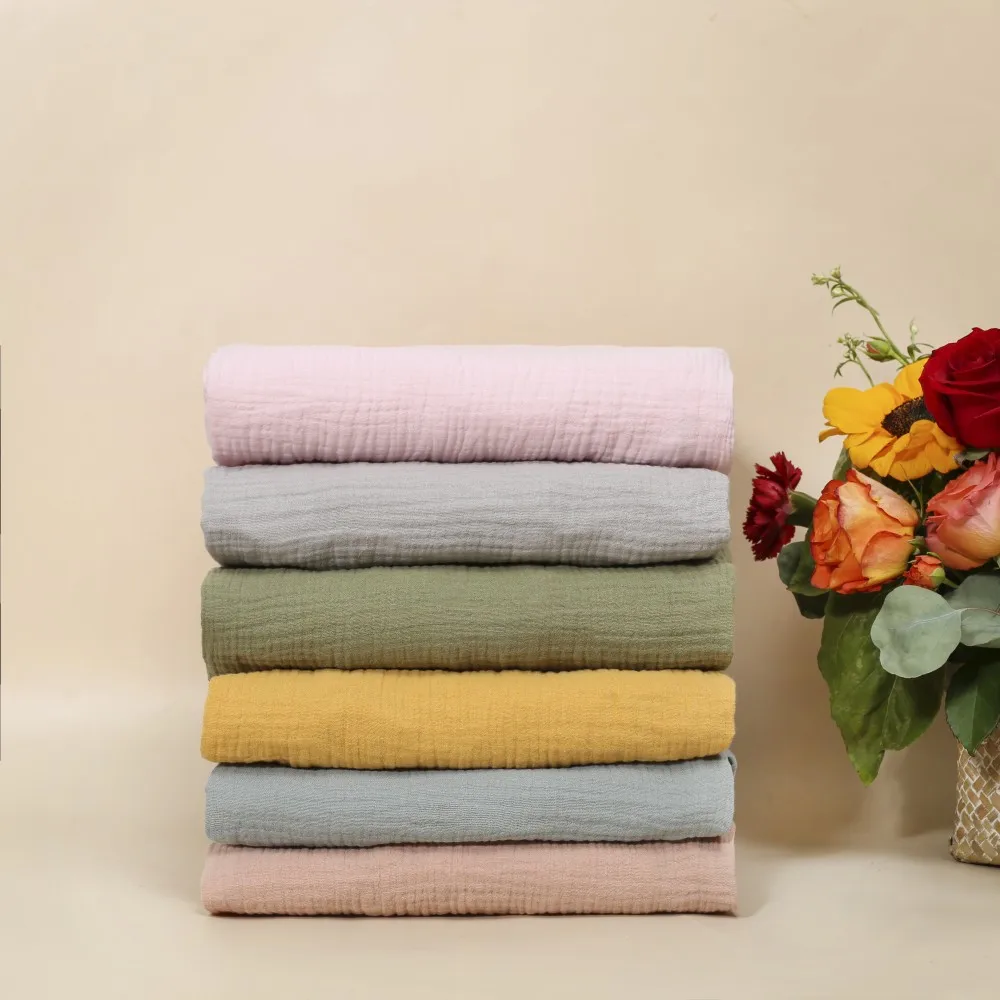 Personalized Name Embroidered  - Muslin Cotton Bedspread ulasan dan harga