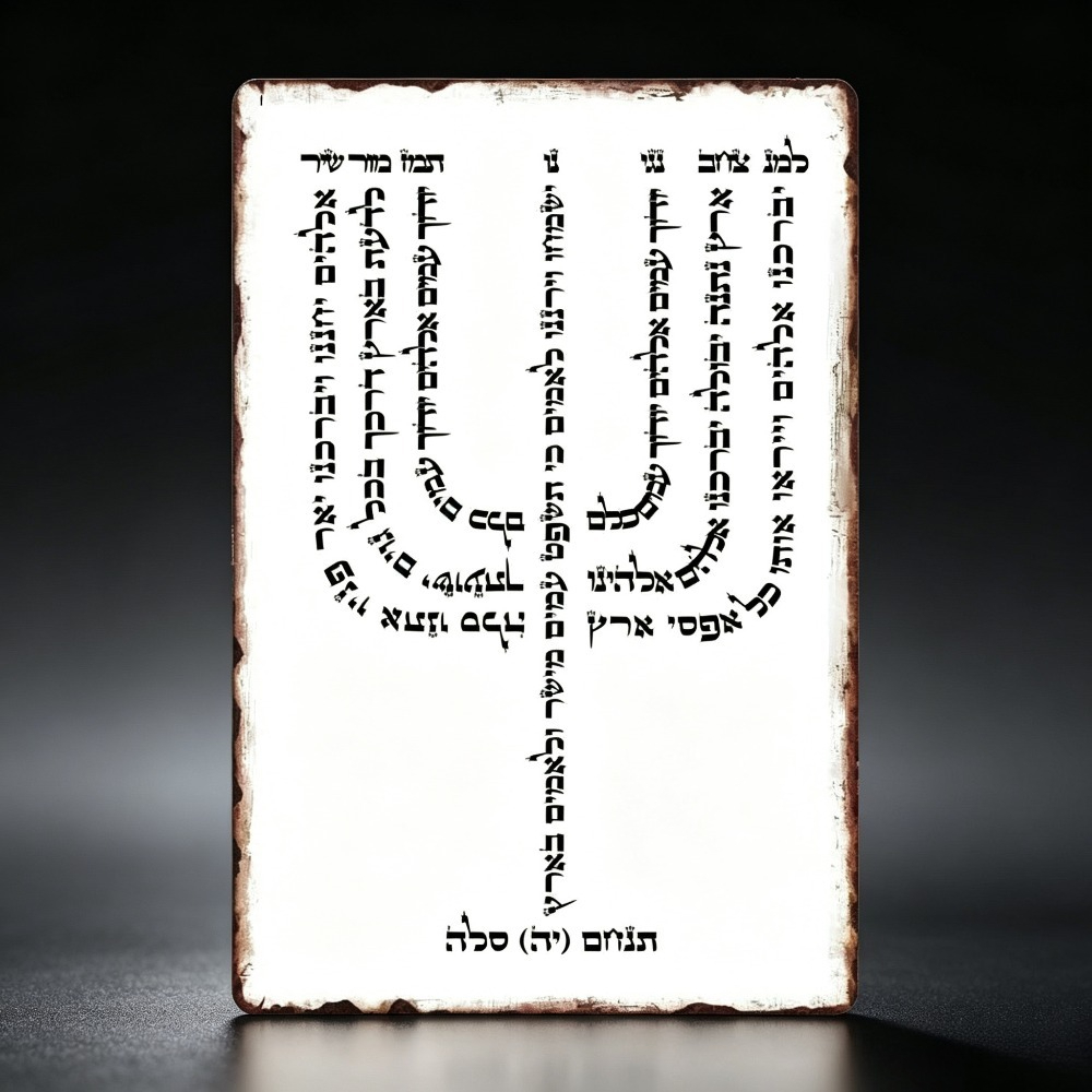 CIFBUY Vintage Hebrew YHVH Alu - Home Decor ulasan dan harga