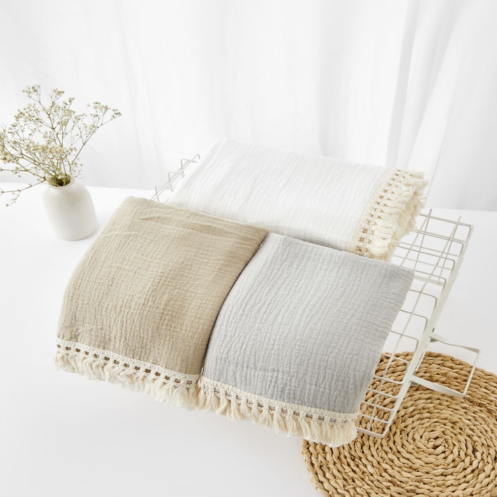 Cotton Muslin Swaddle Blankets - Muslin Cotton Bedspread ulasan dan harga