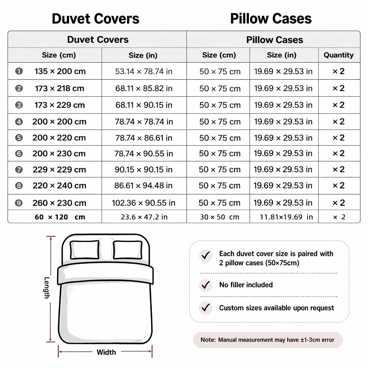 3-Piece Duvet Cover Set, 1 Duv - Duvet Cover Sets With Zipper ulasan dan harga
