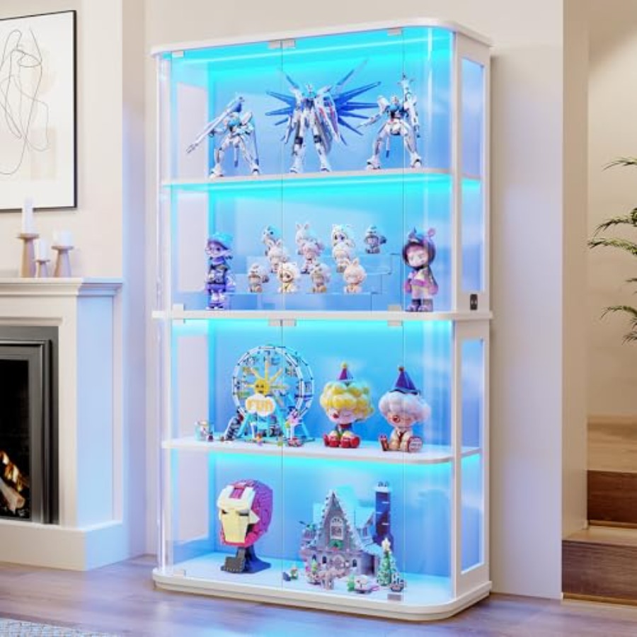Rounded display cabinet for re - Lighting ulasan dan harga