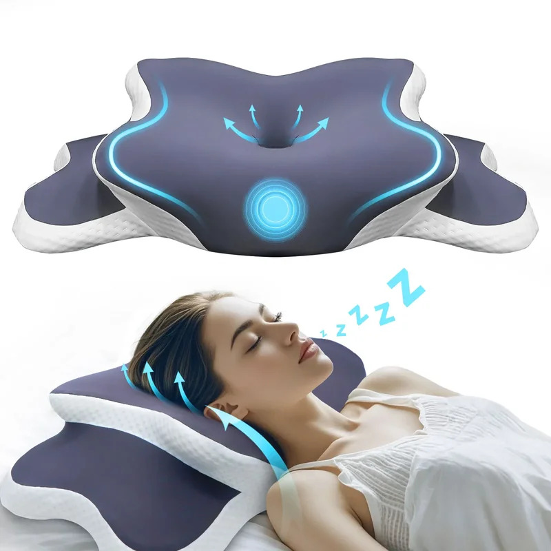 Memory Foam Pillow Cervical Pi - Memory Foam Orthopedic Pillow Neck Pain ulasan dan harga