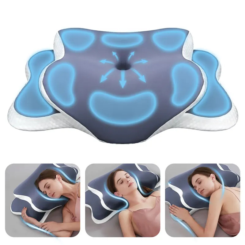 Memory Foam Pillow Cervical Pi - Memory Foam Orthopedic Pillow Neck Pain ulasan dan harga