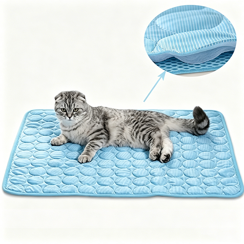 Pet Cooling Mat for Dogs Cats  - Cooling Blanket Hot Sleepers ulasan dan harga