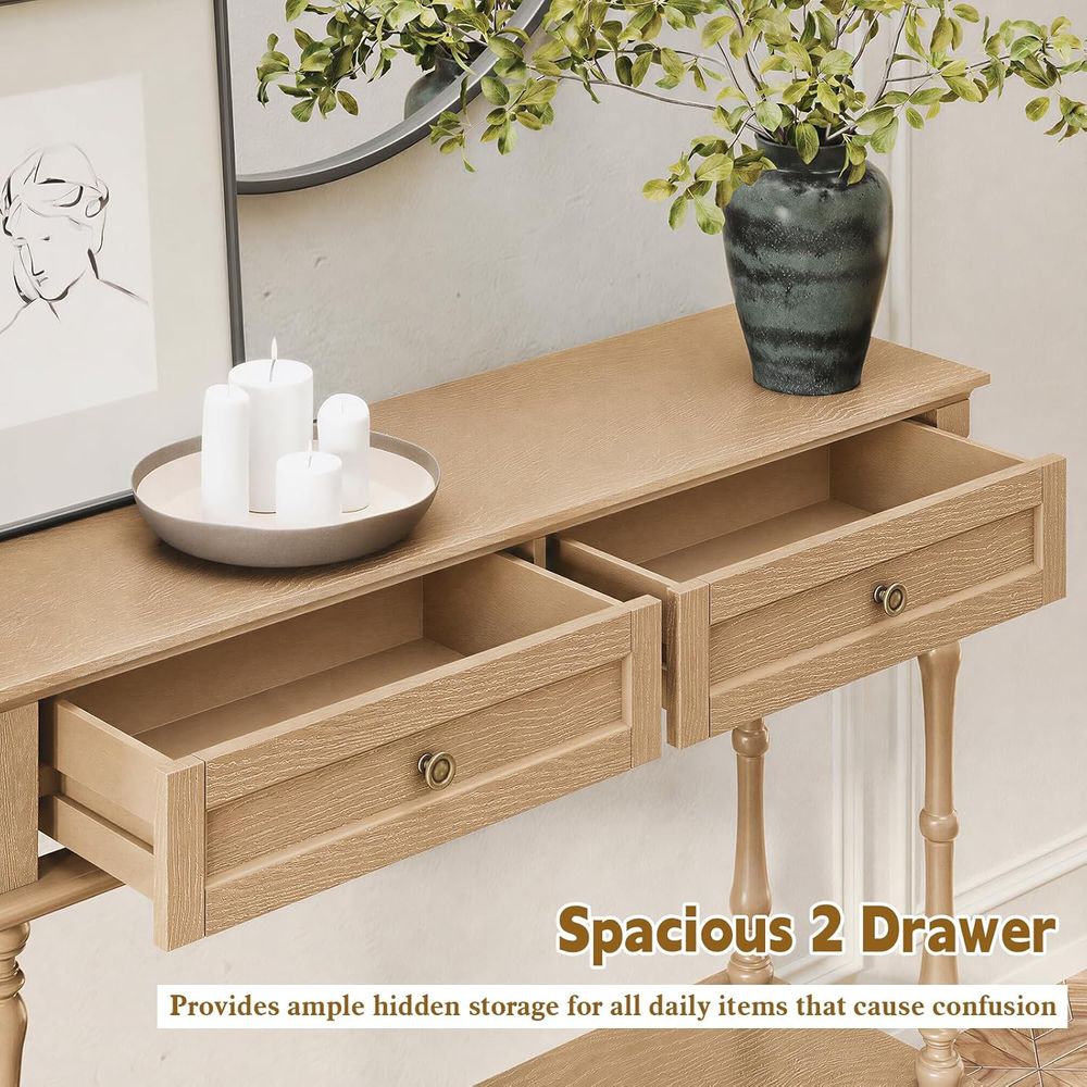 Minimalist Entryway Table with - Storage & Organization ulasan dan harga