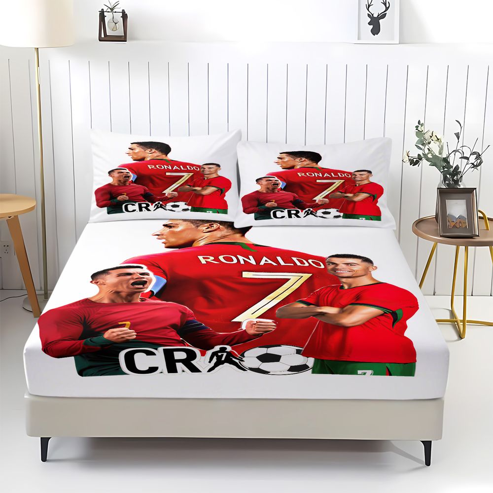 Digital Print Fitted Sheet Set - Fitted Bed Sheets Deep Pocket ulasan dan harga