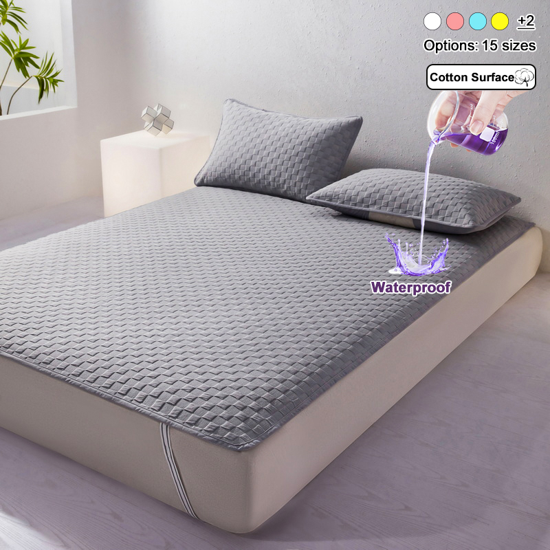 Waterproof Mattress Pad Cover  - Waterproof Mattress Protector Breathable ulasan dan harga