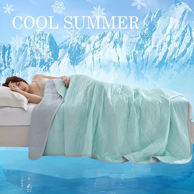 1pc Large Cooling Blanket Dual - Cooling Blanket Hot Sleepers ulasan dan harga