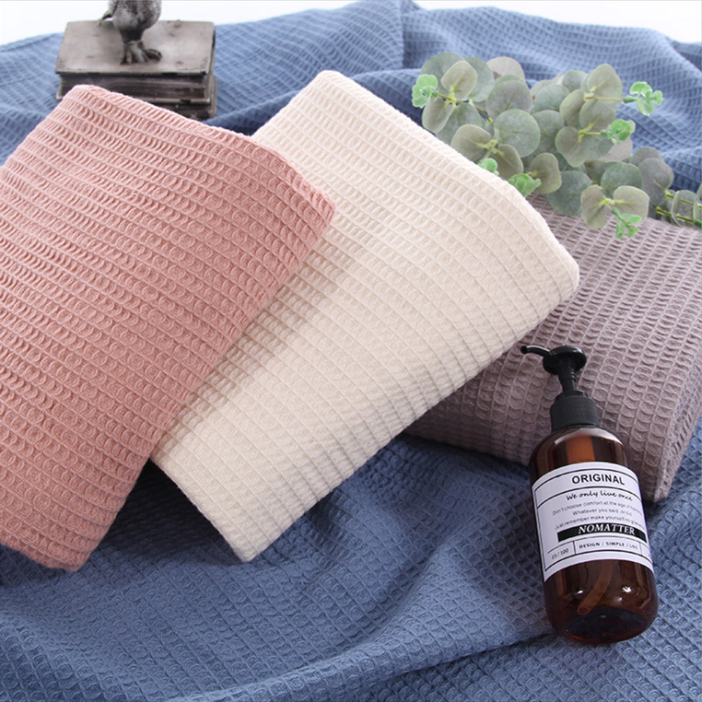 Waffle Muslin Summer Bedspread - Muslin Cotton Bedspread ulasan dan harga