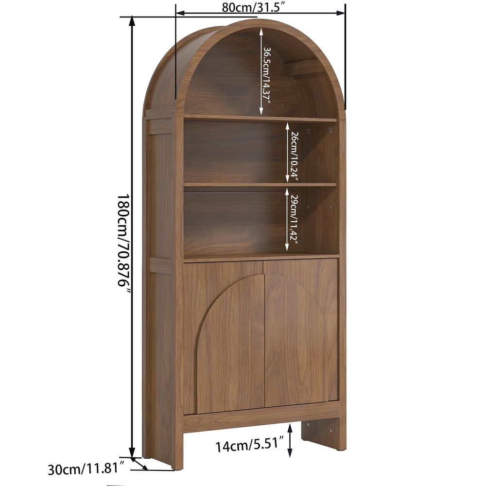 Century Arched Display Cabinet - Storage & Organization ulasan dan harga