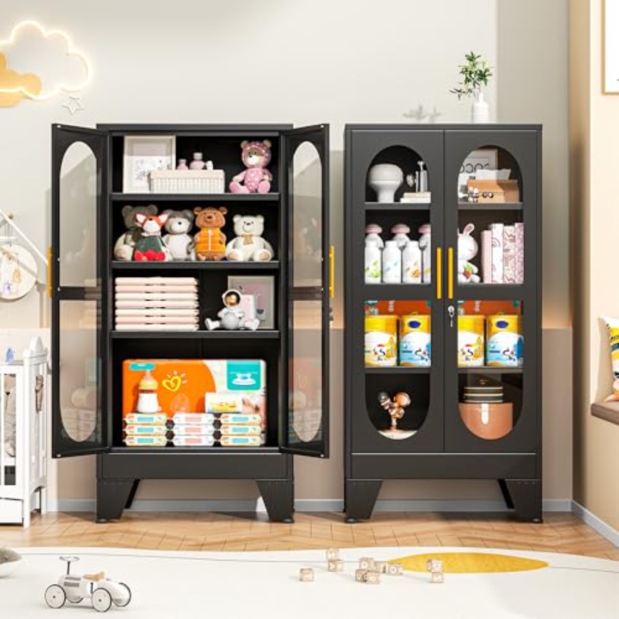 47 H Locking Display Cabinet f - Kitchen ulasan dan harga