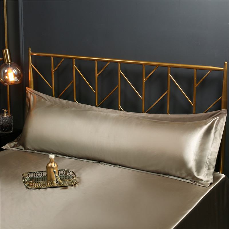 48x150cm Faux Silk Satin Pillo - Satin Silk Pillowcase Hair Skin ulasan dan harga