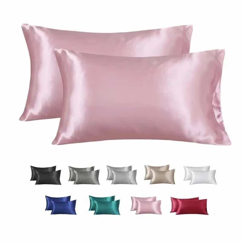 100% Silk Pillowcase Pillow Co - Satin Silk Pillowcase Hair Skin ulasan dan harga