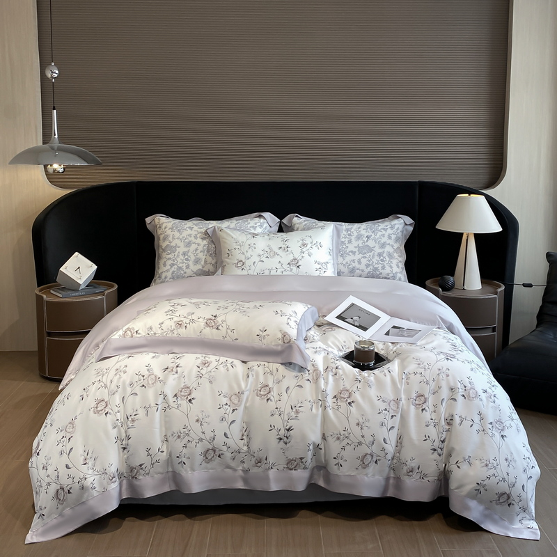 Luxury Digital Printing Flower - Aesthetic Floral Duvet Cover ulasan dan harga