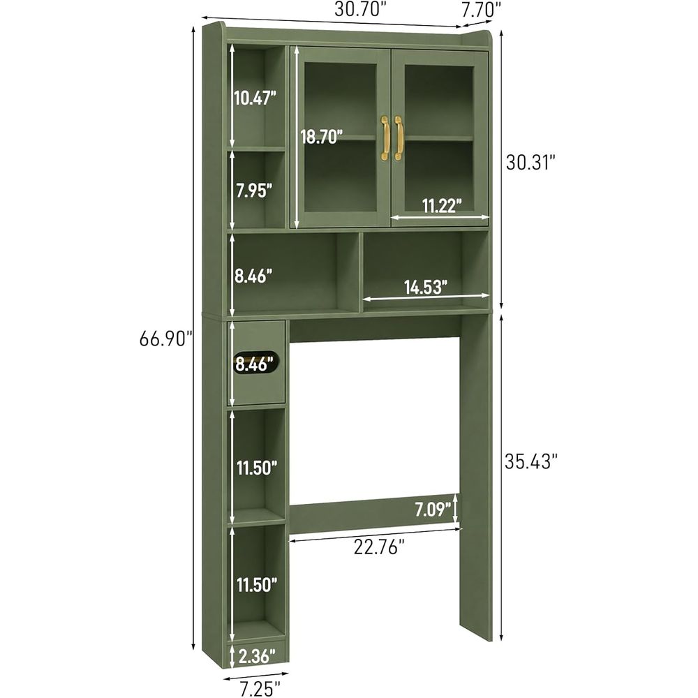 Space-Saving Acrylic Over-the- - Storage & Organization ulasan dan harga