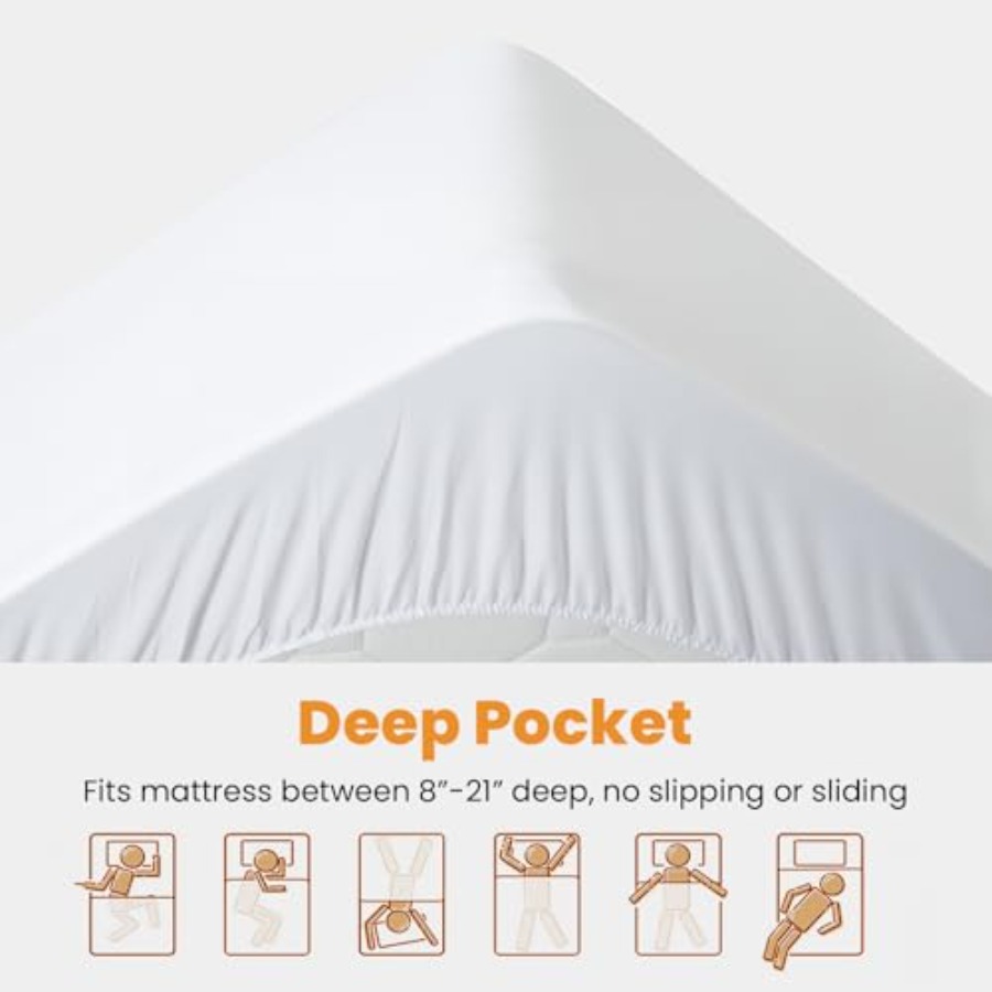 Size Mattress Pad - Cooling Br - Waterproof Mattress Protector Breathable ulasan dan harga