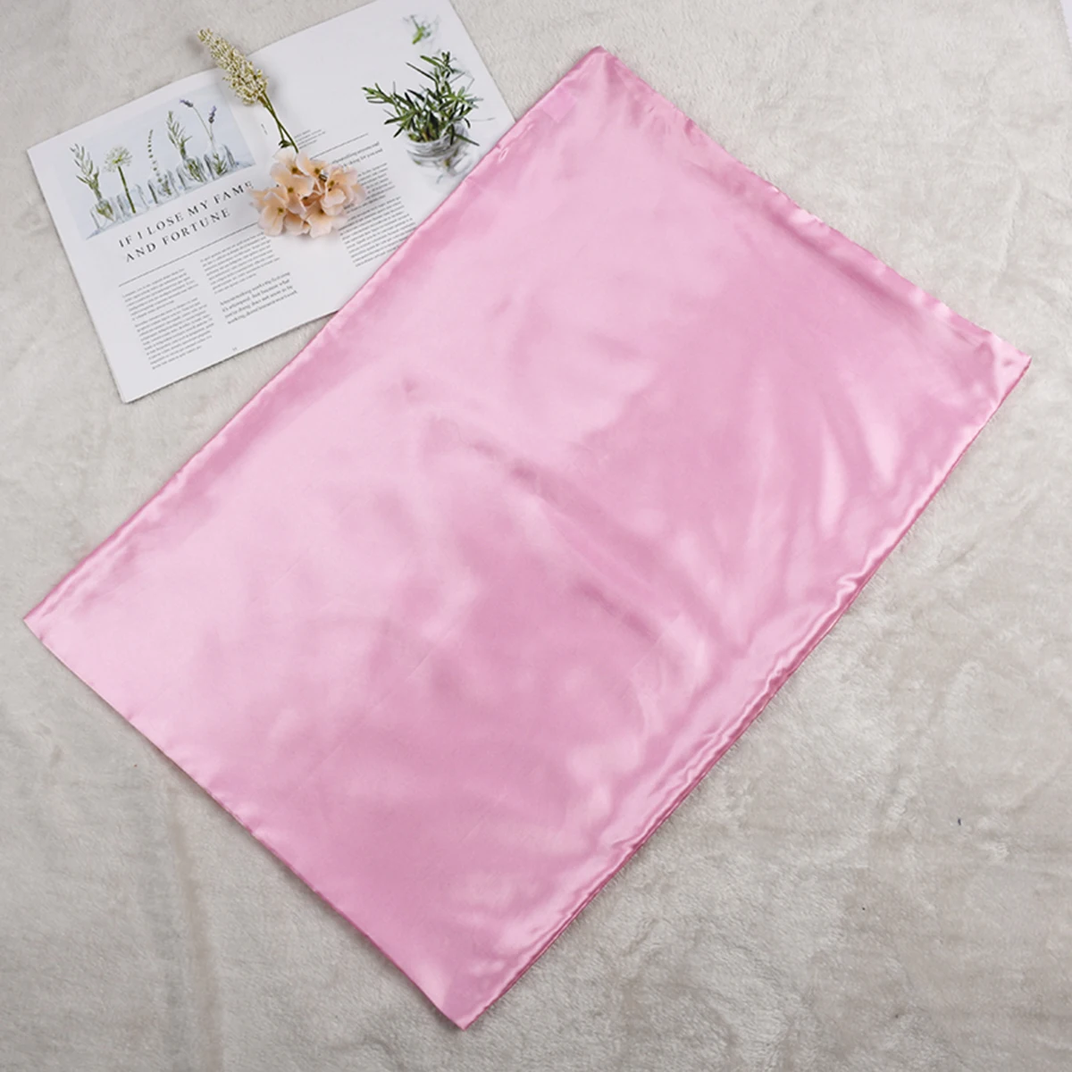 New Silk Satin Pillow Case for - Satin Silk Pillowcase Hair Skin ulasan dan harga
