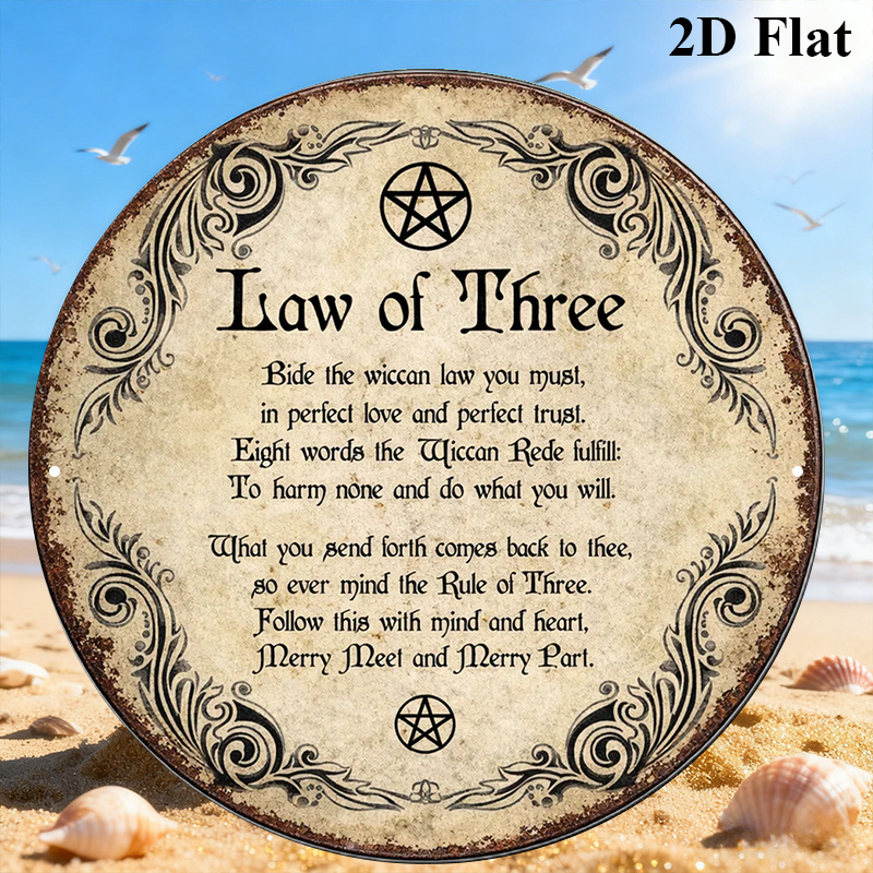 CIFBUY Vintage Wicca Triple Go - Home Decor ulasan dan harga